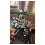 Decor Faux Flowers, Vase and More