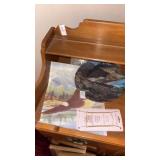 Lot of Eagle Decor and Plate