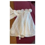 Vintage Baby Christening Gown and Accessories