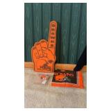 Cleveland Browns Handkerchief and Foam Finger