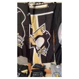 Penguins VHS and Flag