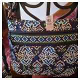 VERA BRADLEY Iconic triple zipper hipster
