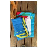 Lot of Assorted Flags