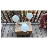 Funky 3 Bulb Ceiling Light