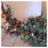 Decorative wreath,artificial flower planter
