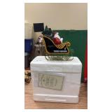 Bradford Exchange Tommy Maddox Santa Sleigh