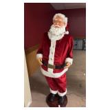 5 Ft Tall Animatronic Santa Claus Decoration