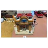 Chevrolet Christmas Village Garage