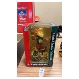 Pittsburgh Steelers Santa Bobblehead