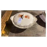 Empress Covered Dish 22 Carat Gold