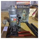 Pittsburgh 4 ton heavy duty hydraulic bottle jack