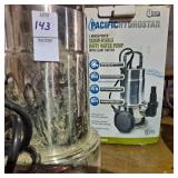 Pacifichydrostar 1 horsepower submersible dirty