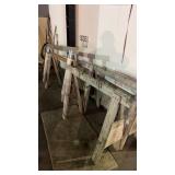 Lot of Saw Horses