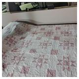 Handmade quilt 76x92