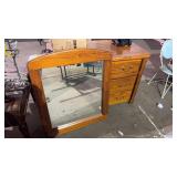 Vanity Dresser and Mirror