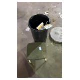 Stool and Trash Bucket