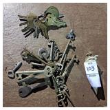 Skekton keys plumb bob,