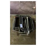Metal Clamps Lot of 5