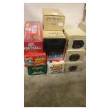 10 BOXES MISC FOOTBALL AND BASEBALL CARDS