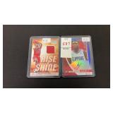 Lot of 2 NBA Patch/Auto Cards