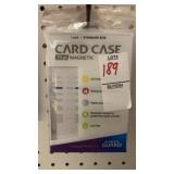Lot of 9 magnetic card cases