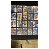 LOT OF 20 NFL FOOTBALL ROOKIES, STARS & INSERTS