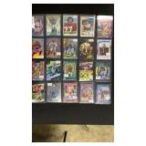 LOT OF 20 NFL FOOTBALL ROOKIES, STARS & INSERTS