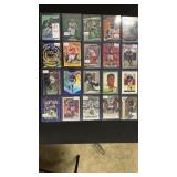 LOT OF 20 NFL FOOTBALL ROOKIES, STARS & INSERTS