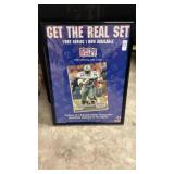 1992 PRO SET FOOTBALL POSTER FRAMED 18 x 24
