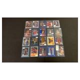 Lot of 20 NBA Rookies, Stars, and Insert