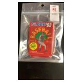 93 Fleer Baseball Lot of 6 packs