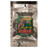 91 Topps Football Lot of 6 packs total
