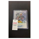 2022 Panini Mosaic Christian Watson Autographed