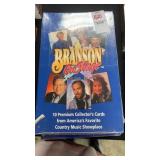 Factory sealed wax box Branson on Stage