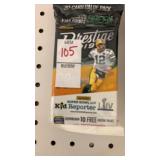 2019 Prestige Football 2 unopened packs