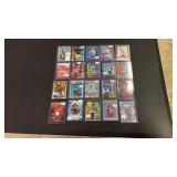 Lot of 20 NFL Rookies, Stars, and Insert Football
