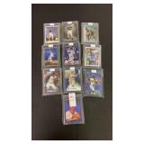 Lot of 10 MLB Rookies, Stars, and Insert