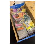 Large box of over 2000 POKEMON SINGLES