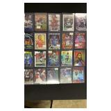 LOT OF 20 NFL FOOTBALL ROOKIES, STARS & INSERTS