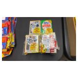 Stack of 1987 Topps Baseball Card Packs