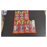Lot of 7 MVP Score Baseball Card Pin Combo Packs