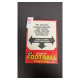 1980 TOPPS FOOTBALL GIANT PHOTOS - NFL COMPLETE