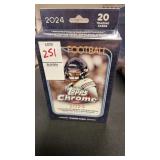 2024 TOPPS CHROME FOOTBALL HANGER BOX
