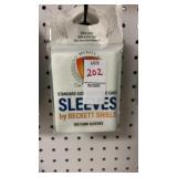 Standard size Beckett soft sleeves - Lot of 7