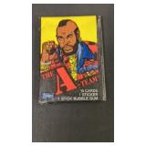 THE A-TEAM TRADING CARD WAX PACK