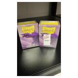 Dragon Shield Sleeves Amethyst - Lot of 2