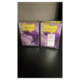 Dragon Shield Amethyst Sleeves - Lot of 2 boxes