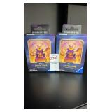 DISNEY LORCANA DECK BOX - LOT OF TWO