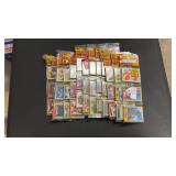 Stack of 12 1987 Topps Baseball Rack Packs