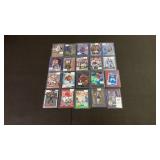 Lot of 20 NFL Rookies, Stars, and Insert Football